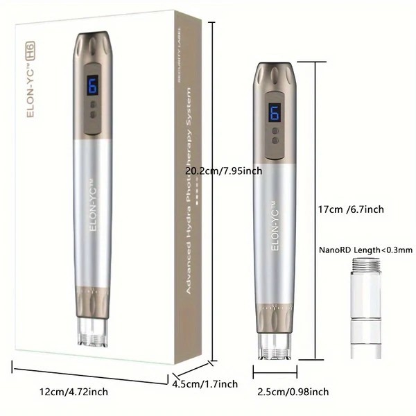 Elonyc Hydra Dermapen H6 Professional Microneedling Pen