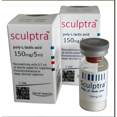 SCULPTRA ácido poli-L-láctico inyectable, Relleno Dermico